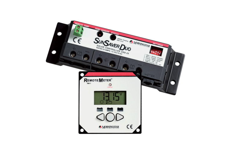 Regolatore di carica per due batterie