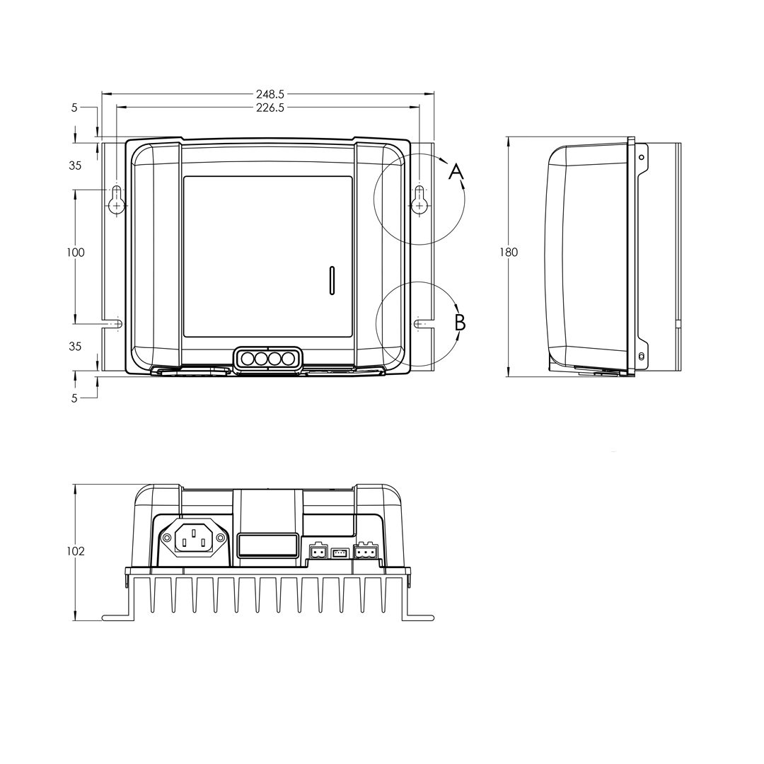 phoenix smart ip 43 dimensions