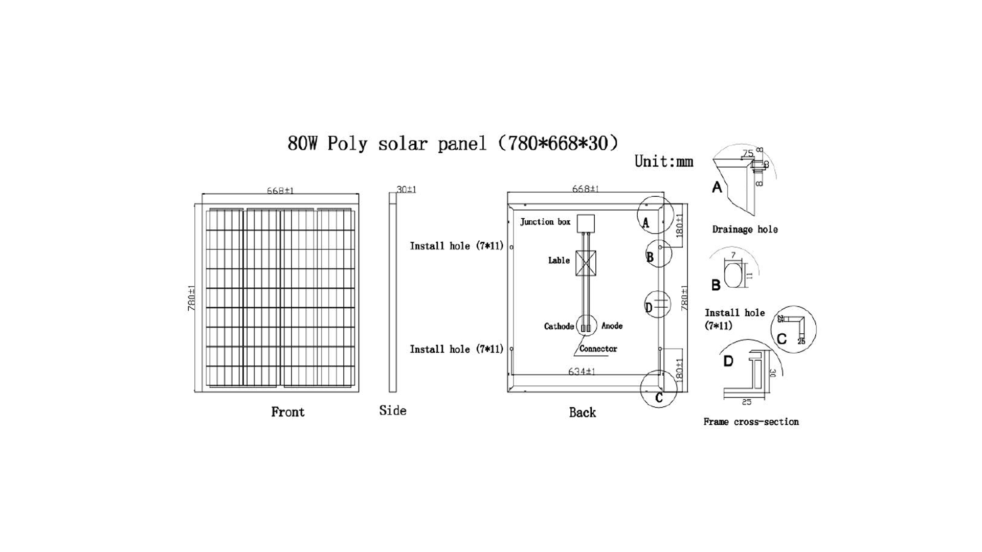 ufx80pm technical drawing