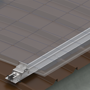 Fixing solutions for trapezoidal sheet metal